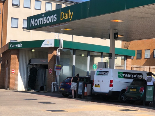Morrisons Car Wash logo